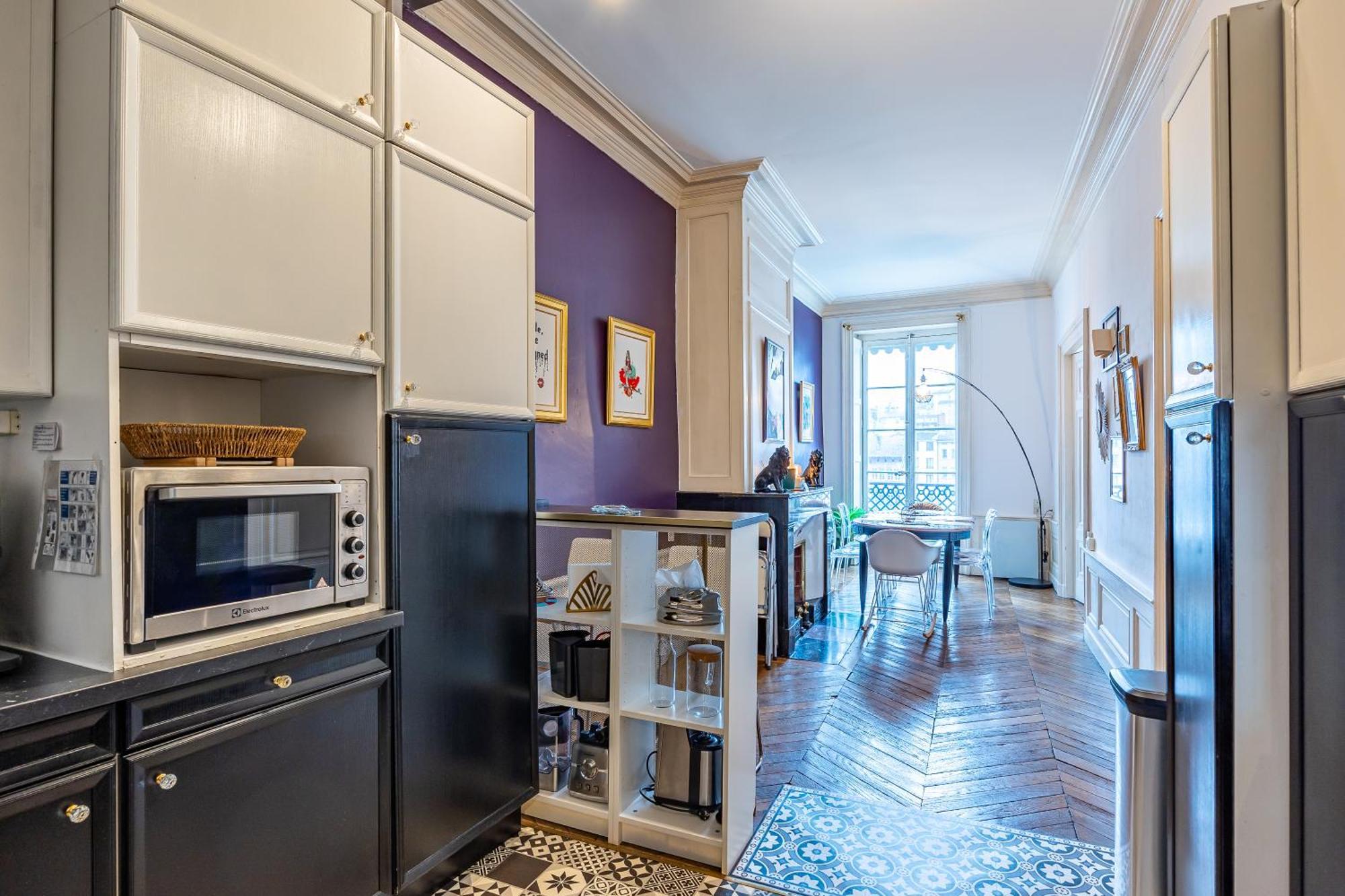 Appartement Haussmannien D'Artiste, Exception, Quai De Saone Balcon+Parking Lione Esterno foto