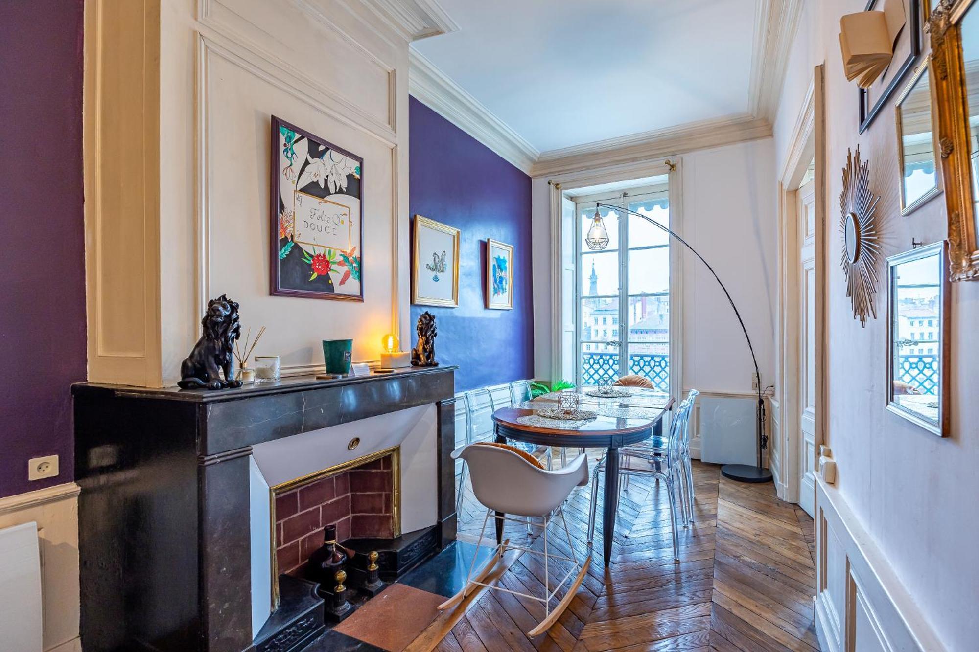 Appartement Haussmannien D'Artiste, Exception, Quai De Saone Balcon+Parking Lione Esterno foto